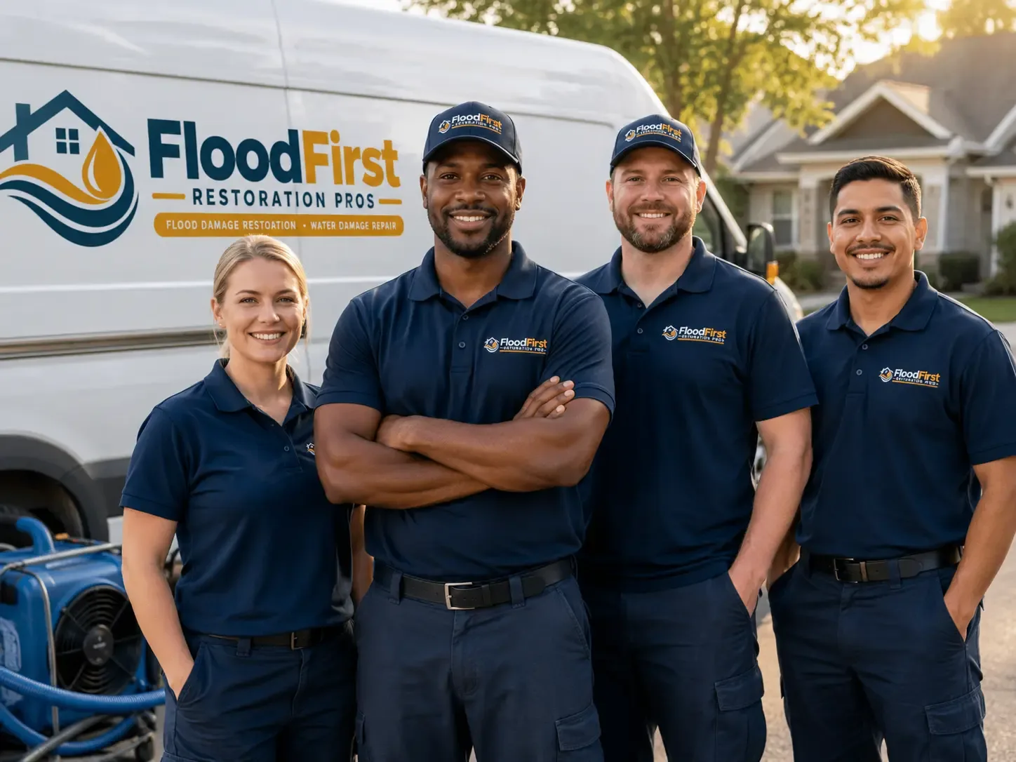 Flood Damage Restoration company in Sheridan, TX