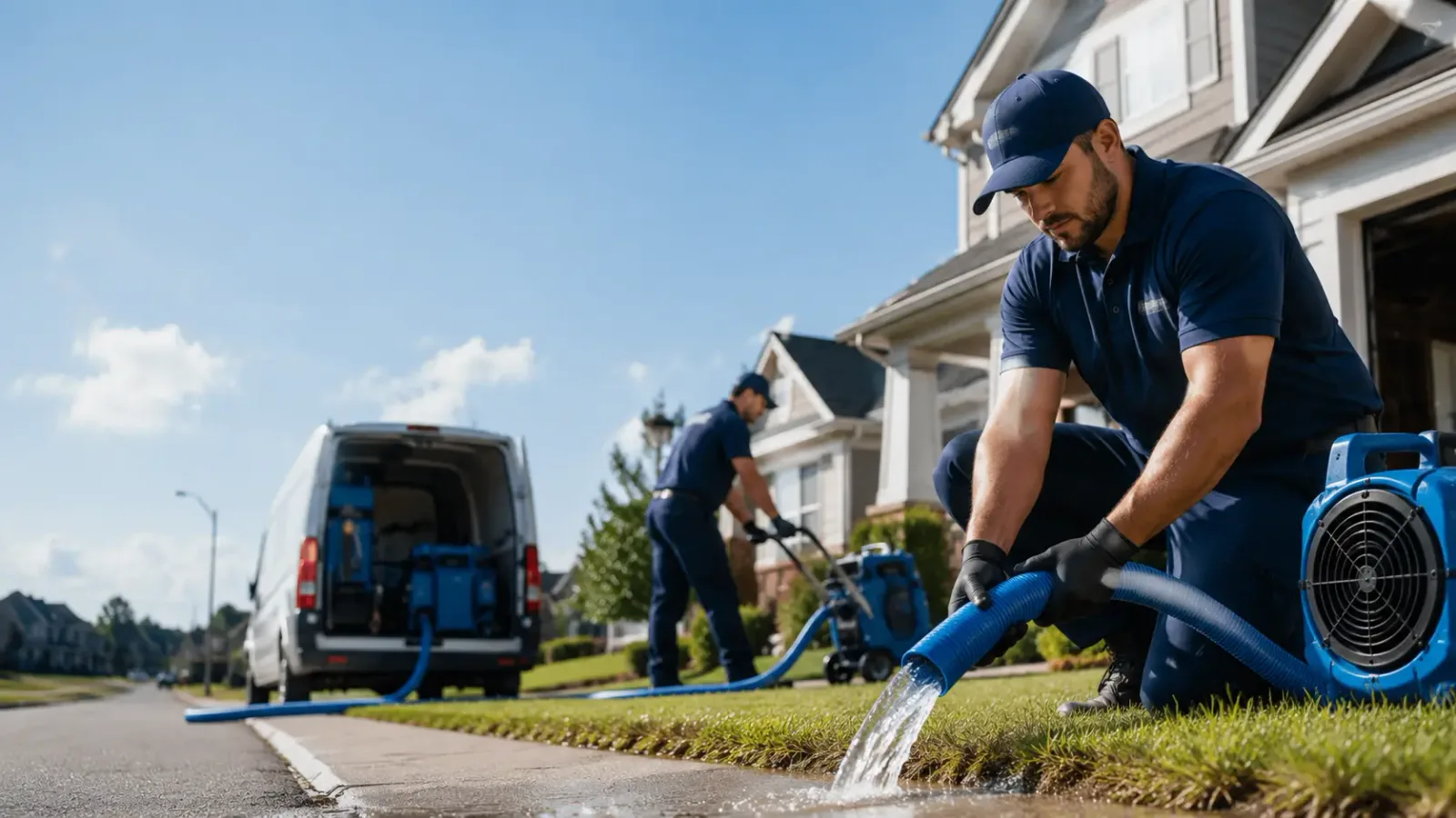Flood Damage Restoration in Sheridan, TX